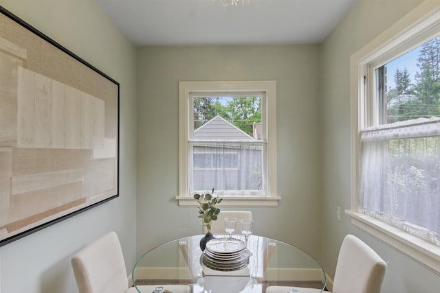 1103 W 20th Ave, Spokane, WA 99203 - dining area with baseboards