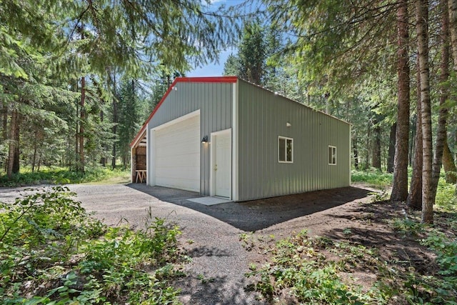 5245A W Prufer Crosscut Rd, Deer Park, WA 99006 - view of detached garage