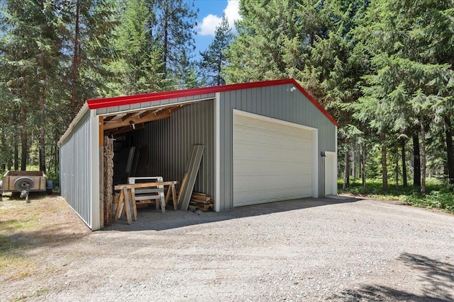 5245A W Prufer Crosscut Rd, Deer Park, WA 99006 - view of detached garage