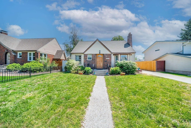 5224 N Post St, Spokane, WA 99204 - view of front of home featuring a chimney and brick siding