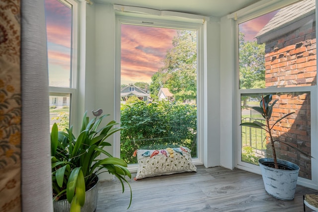 5224 N Post St, Spokane, WA 99204 - doorway featuring wood finished floors