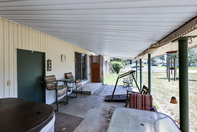 1401 W 1st St, Newport, WA 99156 - view of patio featuring outdoor dining area