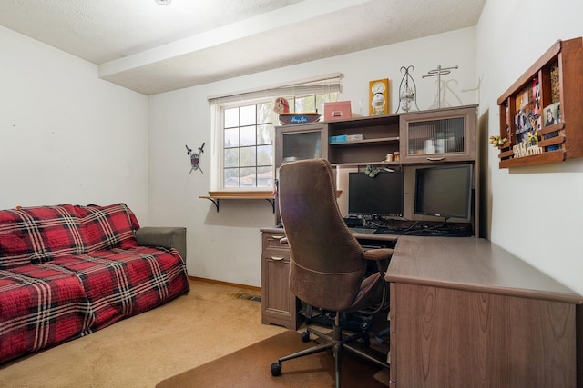 4110 E Ermina Ave, Spokane, WA 99217 - carpeted office featuring baseboards