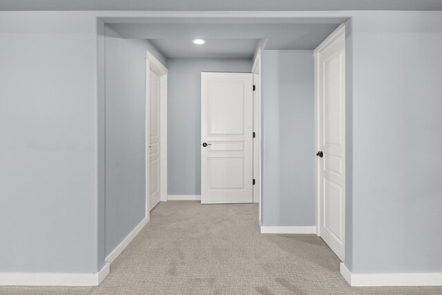 7014 E Columbia Dr, Spokane, WA 99217 - hall featuring light carpet and baseboards