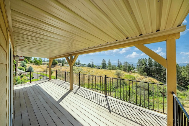 7014 E Columbia Dr, Spokane, WA 99217 - view of deck