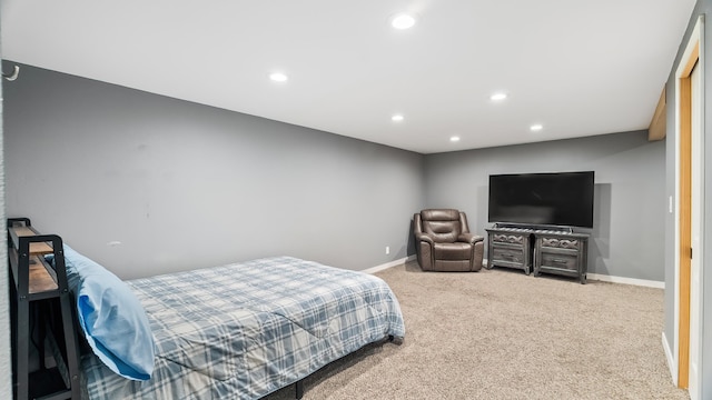 6121 N Belt St, Spokane, WA 99205 - carpeted bedroom with recessed lighting