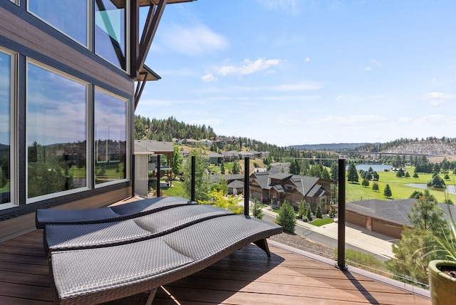 14210 N Wandermere Estates Ln, Spokane, WA 99208 - view of wooden deck