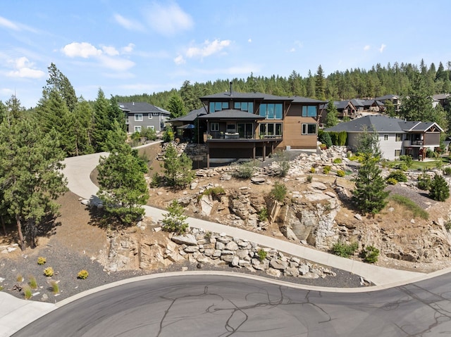 14210 N Wandermere Estates Ln, Spokane, WA 99208 - view of front of property with a residential view