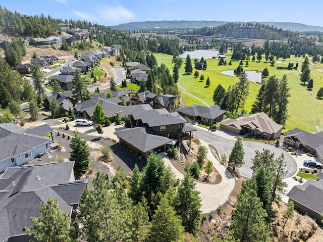 14210 N Wandermere Estates Ln, Spokane, WA 99208 - view of property location with nearby suburban area and a water and mountain view