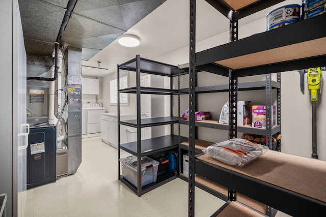 11912 N Atlantic St, Spokane, WA 99218 - storage with washing machine and clothes dryer