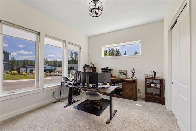 12918 E San Juan Ln, Spokane, WA 99206 - carpeted office with baseboards