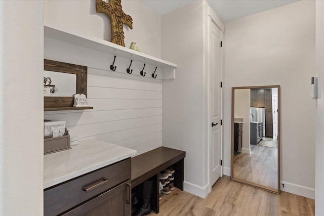 12918 E San Juan Ln, Spokane, WA 99206 - mudroom featuring light wood finished floors