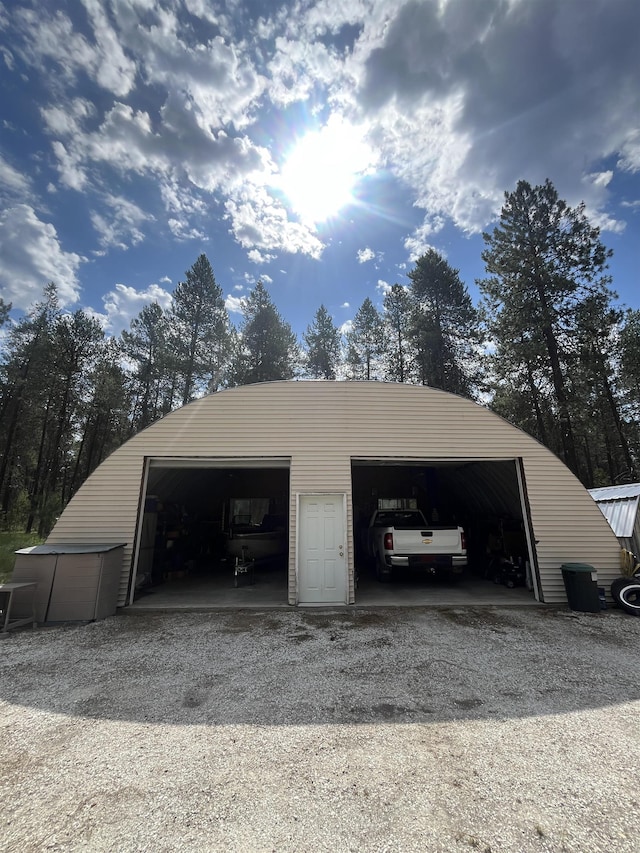 603 W Dennison-Chattaroy Rd, Deer Park, WA 99006 - view of detached garage