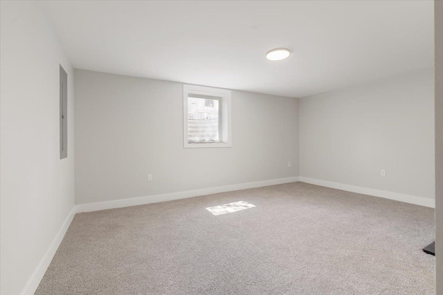 921 S Wright Blvd, Liberty Lake, WA 99019 - carpeted empty room with baseboards and electric panel