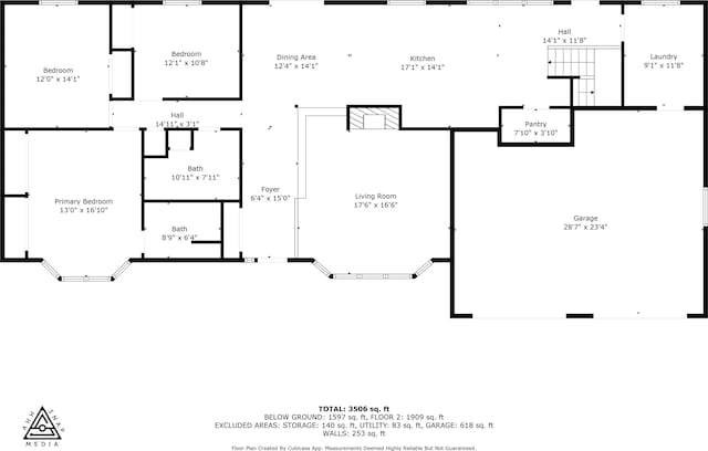 17207 N Mt Spokane Park Dr, Mead, WA 99021 - view of property floor plan