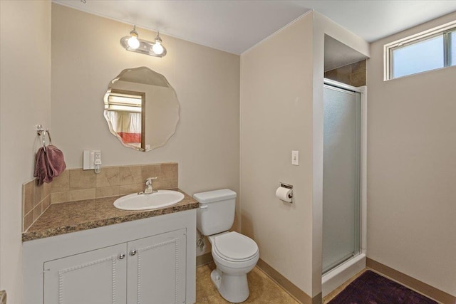 2515 E 38th Ave, Spokane, WA 99223 - bathroom with a shower stall and vanity