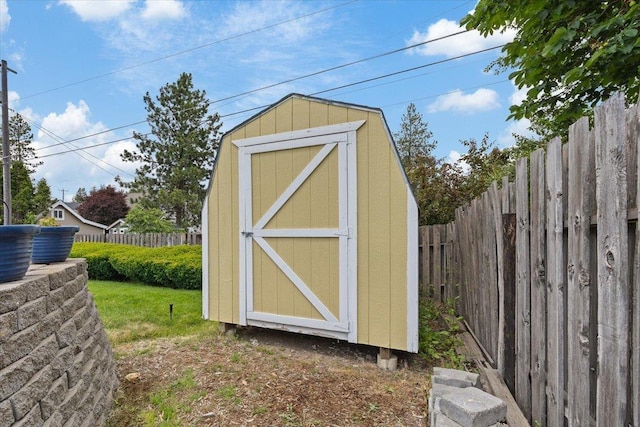 2515 E 38th Ave, Spokane, WA 99223 - view of shed featuring a fenced backyard
