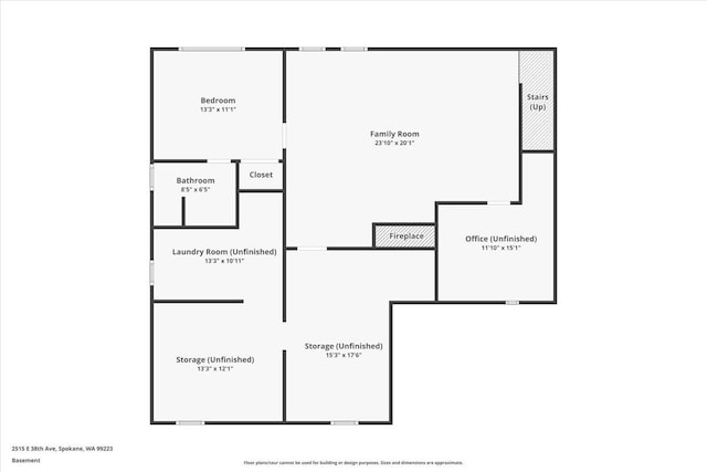 2515 E 38th Ave, Spokane, WA 99223 - view of home floor plan