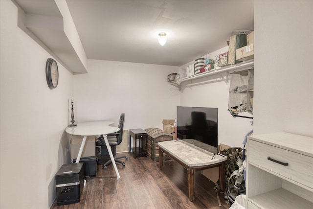 4318 N Upland Ct, Spokane Valley, WA 99216 - office space with dark wood-style floors