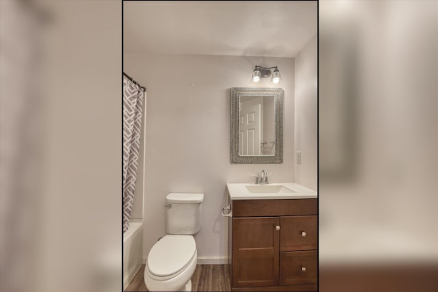 4318 N Upland Ct, Spokane Valley, WA 99216 - bathroom featuring vanity and shower / tub combo with curtain