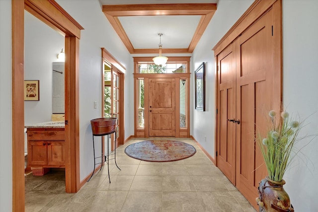 11425 N Lloyd Charles Ln, Spokane, WA 99218 - foyer entrance with baseboards