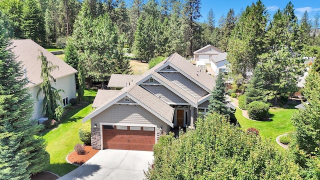 11425 N Lloyd Charles Ln, Spokane, WA 99218 - aerial view of property and surrounding area