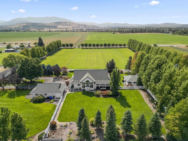 3333 N Ashton Rd, Otis Orchards, WA 99027 - overview of rural landscape featuring a mountainous background
