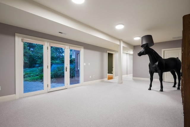1807 E Pinegate Ln, Spokane, WA 99224 - finished below grade area featuring carpet flooring and baseboards