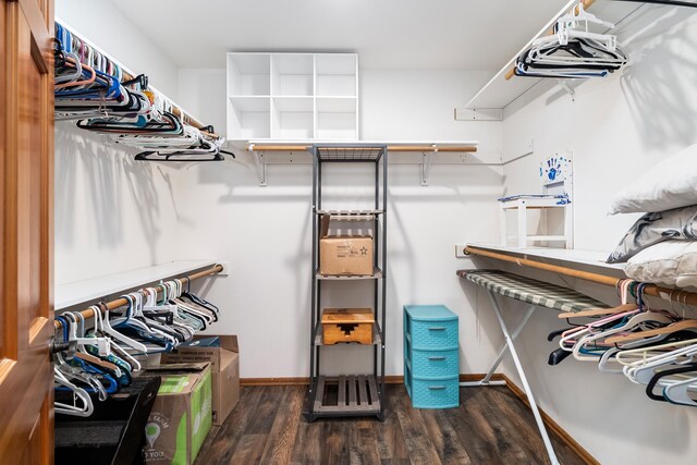 8715 W Antler Rd, Deer Park, WA 99006 - walk in closet with wood finished floors