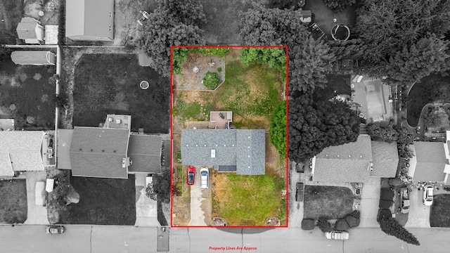 15217 E 15th Ave, Spokane Valley, WA 99037 - drone / aerial view