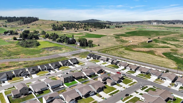 10521 W Salmonberry Rd, Cheney, WA 99004 - aerial view of property and surrounding area featuring nearby suburban area