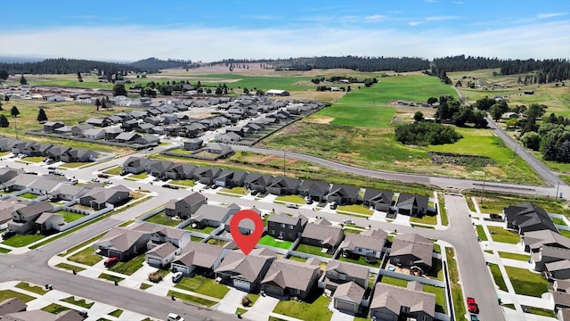 10521 W Salmonberry Rd, Cheney, WA 99004 - aerial view of property's location with nearby suburban area
