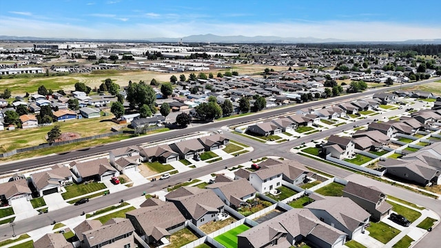 10521 W Salmonberry Rd, Cheney, WA 99004 - aerial perspective of suburban area featuring mountains