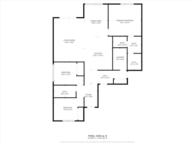 10521 W Salmonberry Rd, Cheney, WA 99004 - view of home floor plan