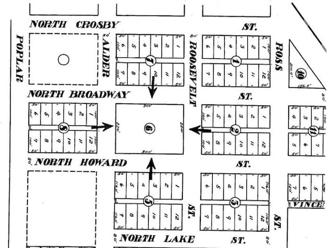map of parcels