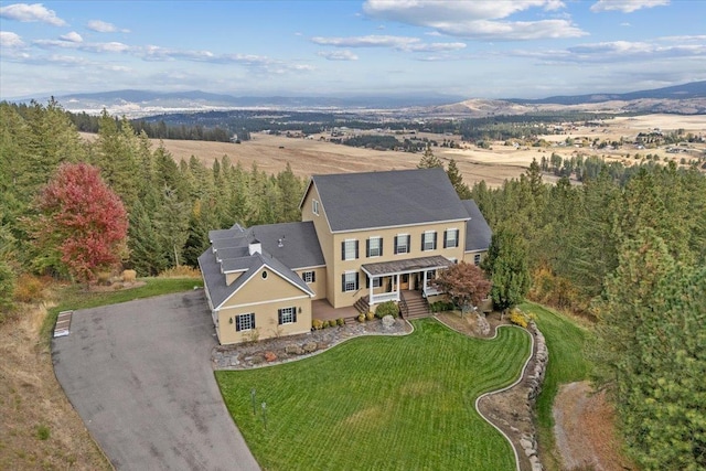 6808 S Jackson Ridge Ln, Greenacres, WA 99016 - view of subject property featuring mountains