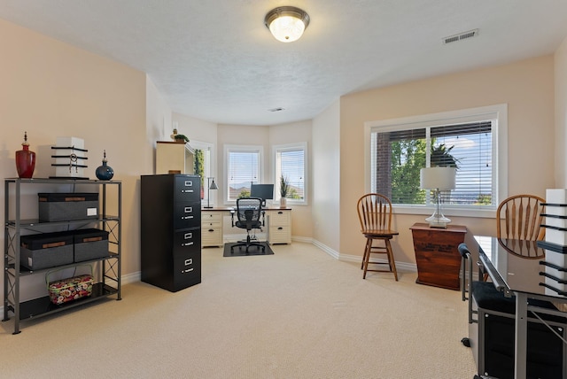 8708 E Redwood Ln, Spokane, WA 99217 - carpeted home office featuring baseboards