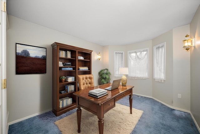 6419 W Skagit Ave, Spokane, WA 99208 - carpeted home office featuring baseboards