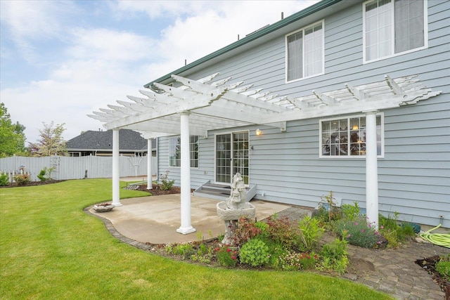 6419 W Skagit Ave, Spokane, WA 99208 - back of house featuring a patio area and a pergola