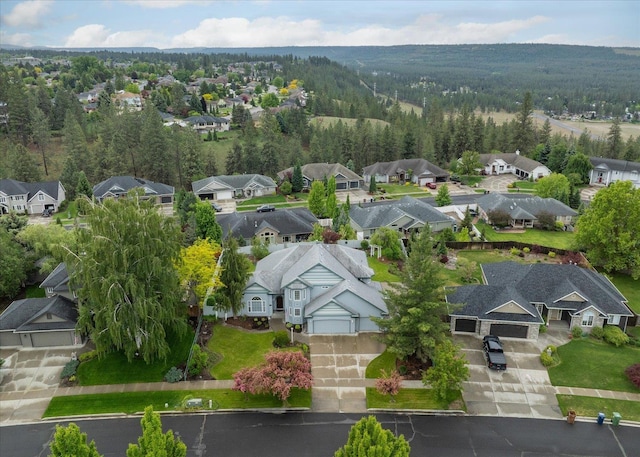 6419 W Skagit Ave, Spokane, WA 99208 - aerial view of residential area featuring a heavily wooded area