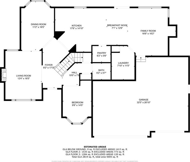 6419 W Skagit Ave, Spokane, WA 99208 - view of home floor plan