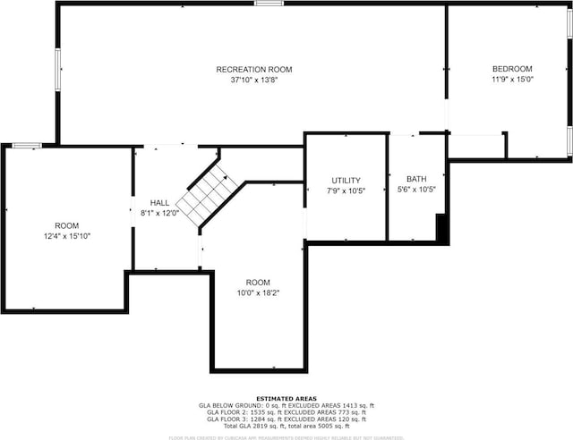 6419 W Skagit Ave, Spokane, WA 99208 - view of floor plan / room layout