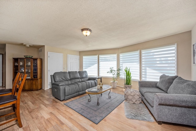 447 E Dakota Ave, Hayden, ID 83835 - living room with light wood finished floors and a textured ceiling