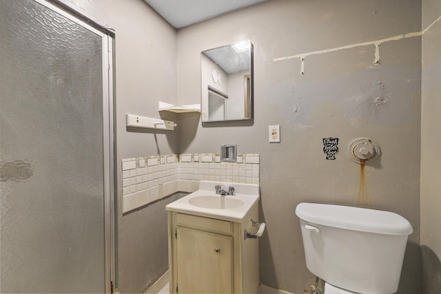 1647 E Decatur Ave, Spokane, WA 99208 - bathroom featuring vanity and a shower with door