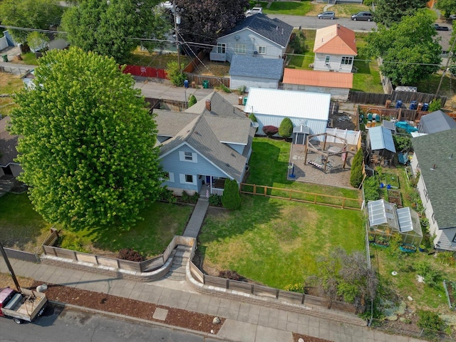 703 E Lacrosse Ave, Spokane, WA 99207 - aerial perspective of suburban area