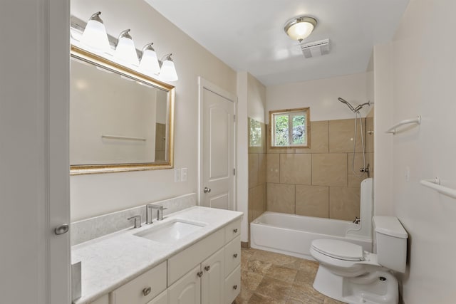 17221 N Little Spokane Dr, Colbert, WA 99005 - bathroom with vanity and shower / bath combination