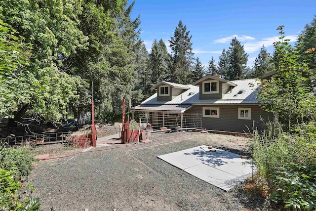 17221 N Little Spokane Dr, Colbert, WA 99005 - rear view of house featuring a patio