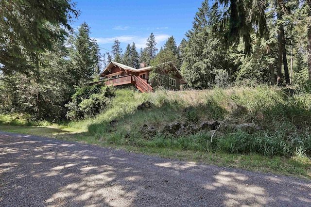 17221 N Little Spokane Dr, Colbert, WA 99005 - view of dirt / gravel road
