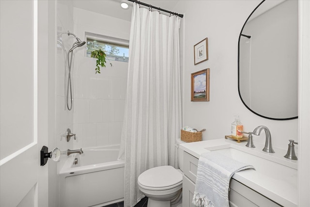 3103 W 18th Ave, Spokane, WA 99224 - bathroom featuring vanity and shower / bath combo with shower curtain