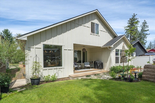 3103 W 18th Ave, Spokane, WA 99224 - back of house featuring board and batten siding